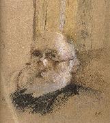 Edouard Vuillard Self-portrait of glasses Sweden oil painting artist